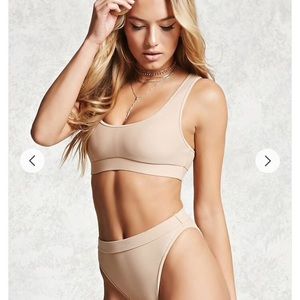 Forever 21 High Waisted Bathing Suit Set